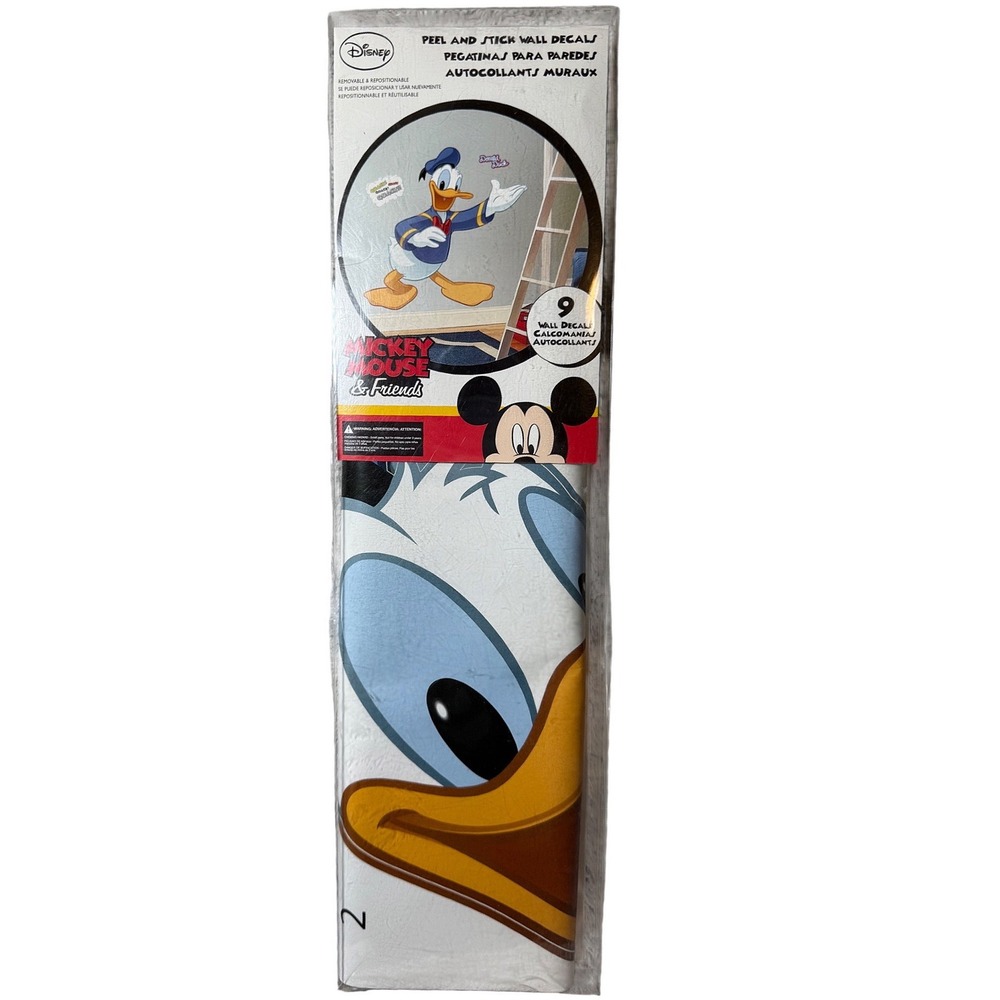 Disney Donald Duck Giant Peel and‎ Stick Wall Decal RMK1512GM 37x40 New